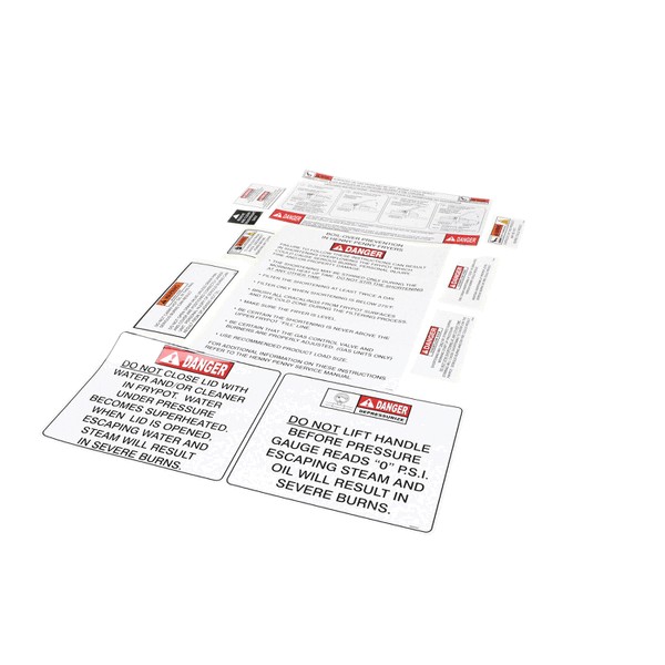 (image for) Henny Penny 97347 PFE 590 LABEL KIT
